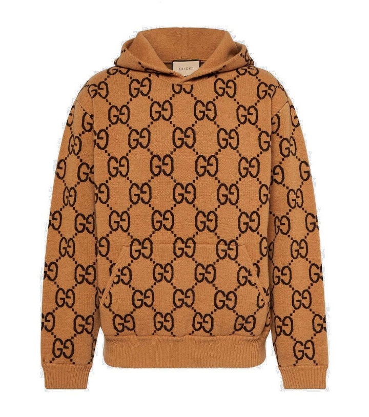 Photo: Gucci GG wool-blend hoodie