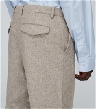 Caruso - Regular-fit wool pants