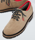 Kiton Suede lace-up shoes