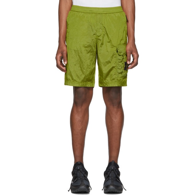 Photo: Stone Island Green Bermuda Shorts
