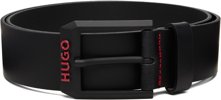 Photo: Hugo Black Italian Leather Belt
