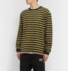 Stüssy - Hudson Striped Brushed-Cotton Sweatshirt - Multi