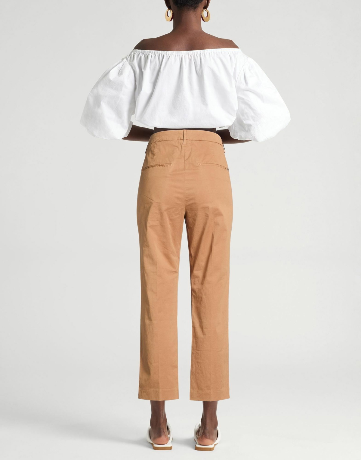 Dondup Womens Pants Camel