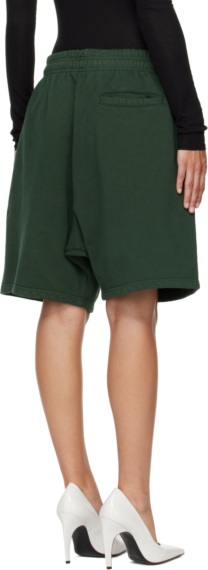 Entire Studios Green Standard Sweat Shorts