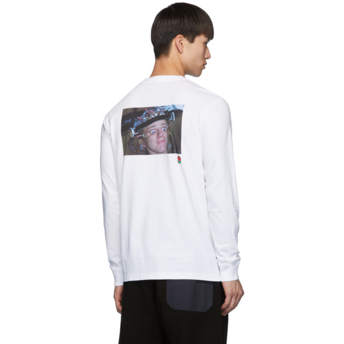 Undercover White A Clockwork Orange Long Sleeve T-Shirt Undercover