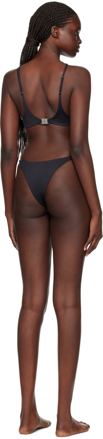 HELIOT EMIL Black Ventral Bikini