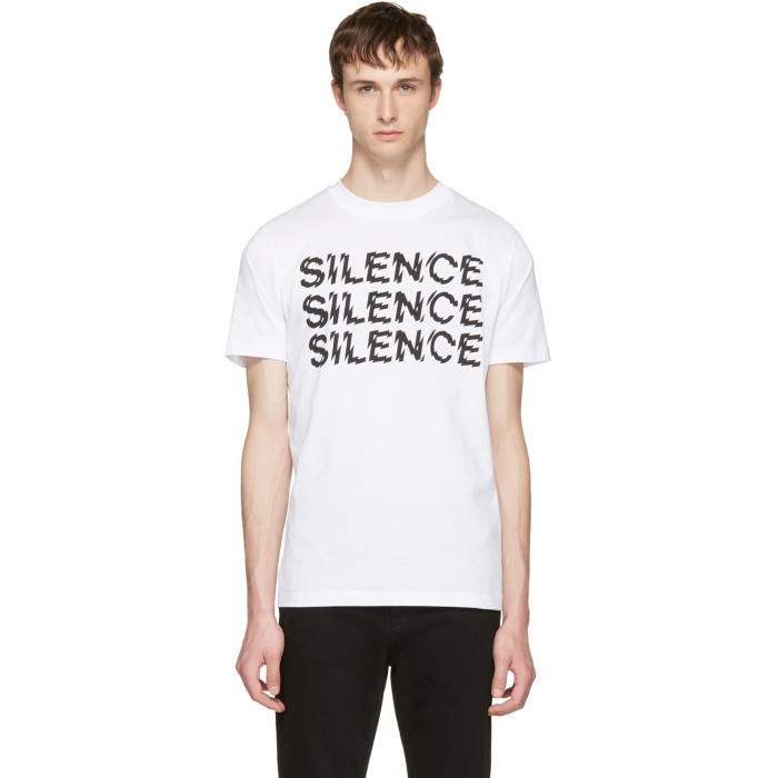 Photo: McQ Alexander McQueen White Silence T-Shirt