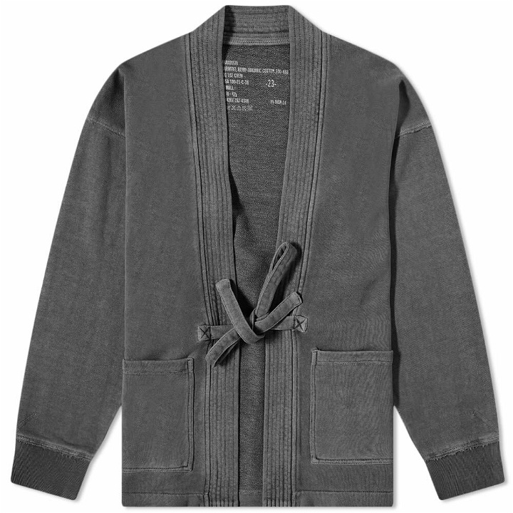Photo: Maharishi Men's Hemp Organic Sweat Kimono in Black