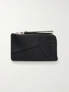 LOEWE - Puzzle Full-Grain Leather Cardholder - Black
