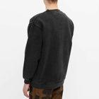 Pleasures Men's Sour Washed Crew Sweat in Black