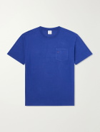 Noah - Core Logo-Printed Cotton T-Shirt - Blue