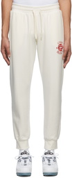 Casablanca Off-White Casa Sport Embroidered Lounge Pants