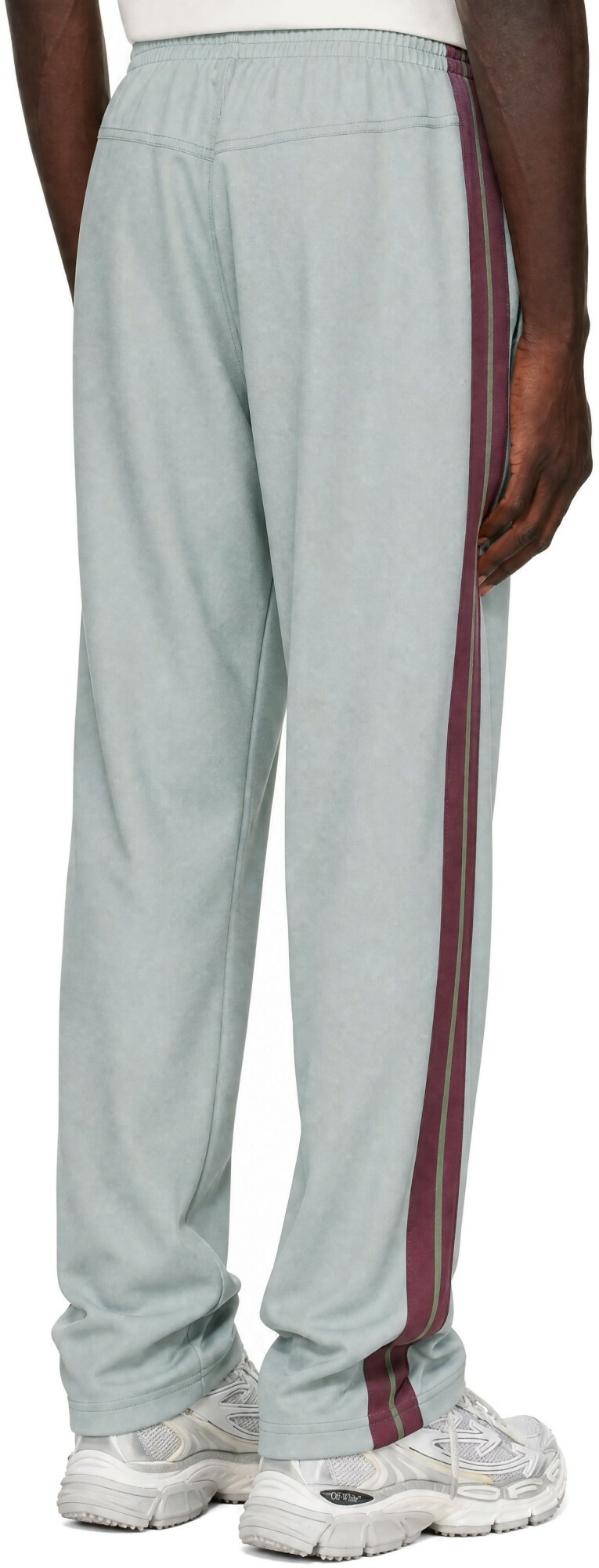 Palm Angels Green Urban Logo Track Pants