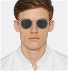 Mykita - Round-Frame Stainless Steel Sunglasses - Stone