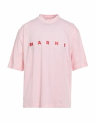 Marni Mens T-shirt Light in Pink