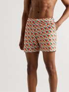 Orlebar Brown - Bulldog Reuleaux Mid-Length Printed Swim Shorts - Multi