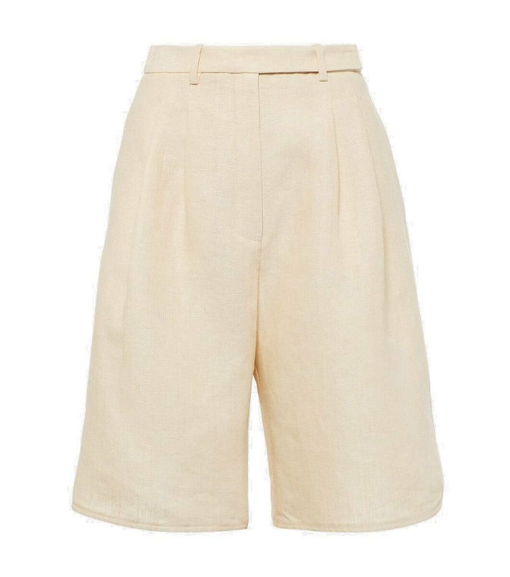 Photo: Loro Piana Linen Bermuda shorts