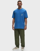 Parlez Areca Pocket T Shirt Blue - Mens - Shortsleeves