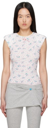 Ashley Williams White Baby Bodysuit