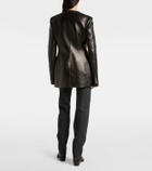 Khaite Naran leather jacket