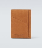 Brunello Cucinelli Suede card holder