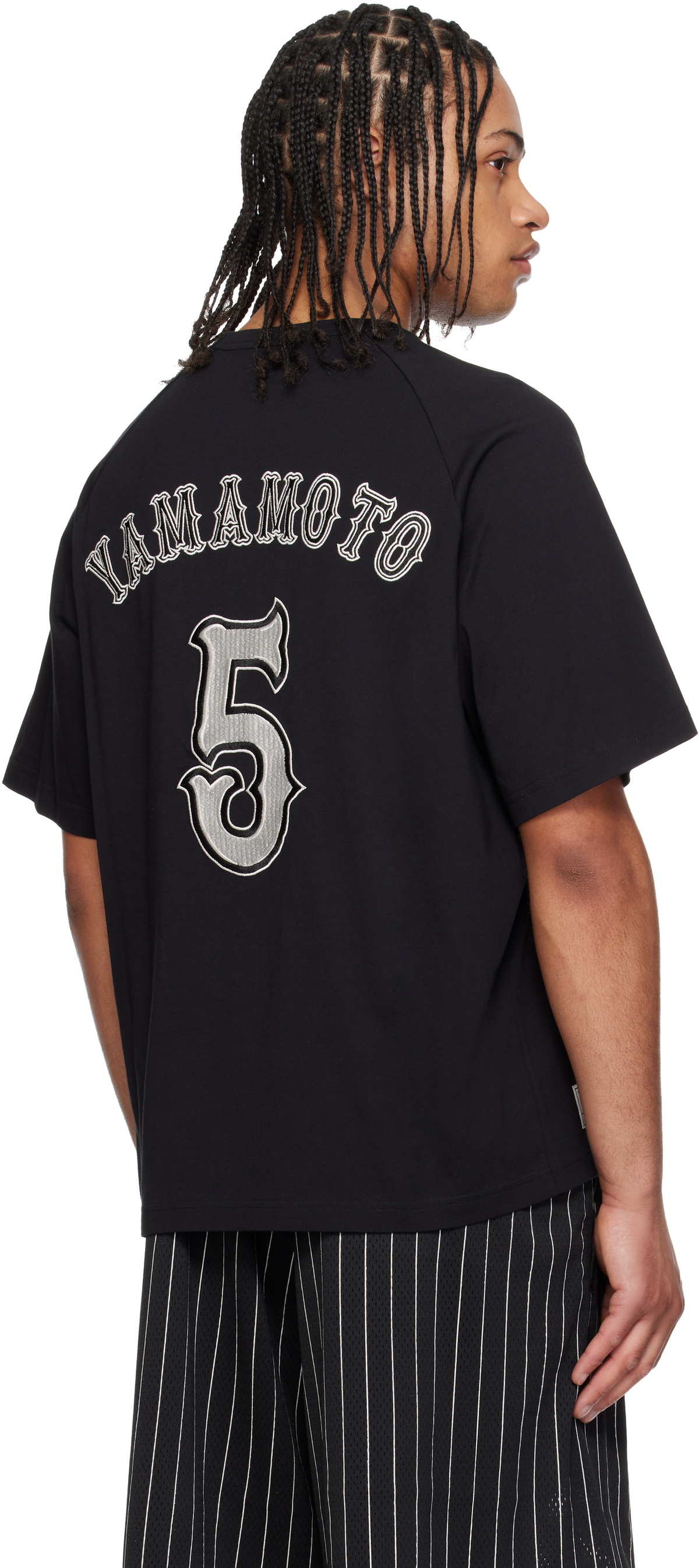 Y-3 Black Elite 5 GFX Short Sleeve T-shirt