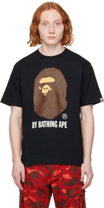 Photo: BAPE Black 'By Bathing Ape' T-Shirt
