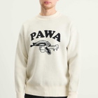 Pawa Speed Sports Men's Doggo Knit Sweater in Cream