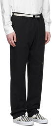 Advisory Board Crystals Black Cotton Trousers