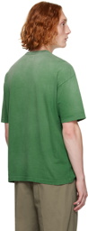 visvim Green Jumbo Crash T-Shirt