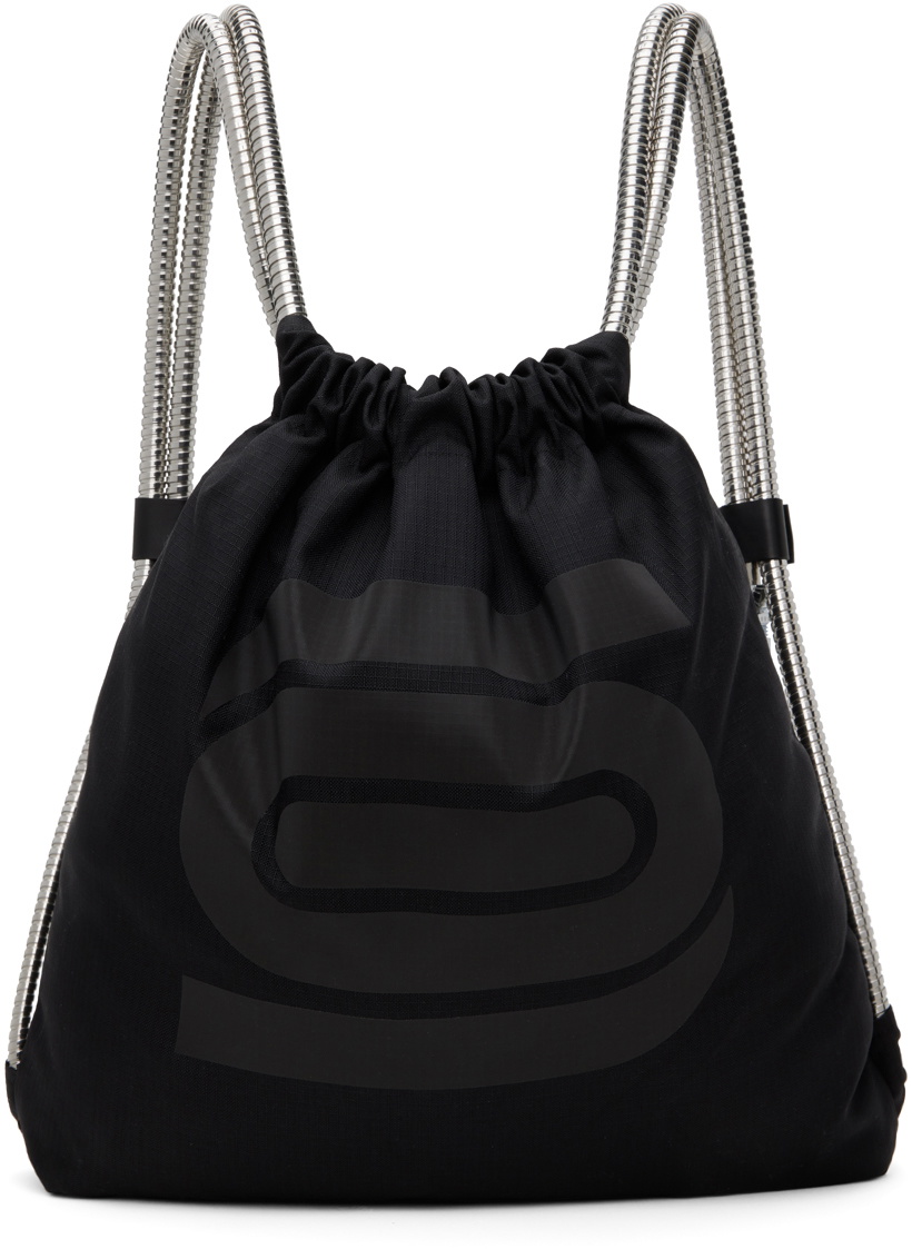 Olly Shinder Black Shower Hose Backpack