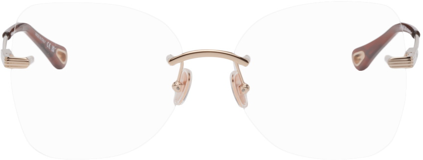 メガネ Chloe Chloe - CH0159O - 005 nude nude transparent メガネ Chloe Chloe - CH0159O - 005 nude nude transparent