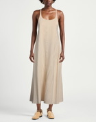 Peserico Womens Midi dress in Beige