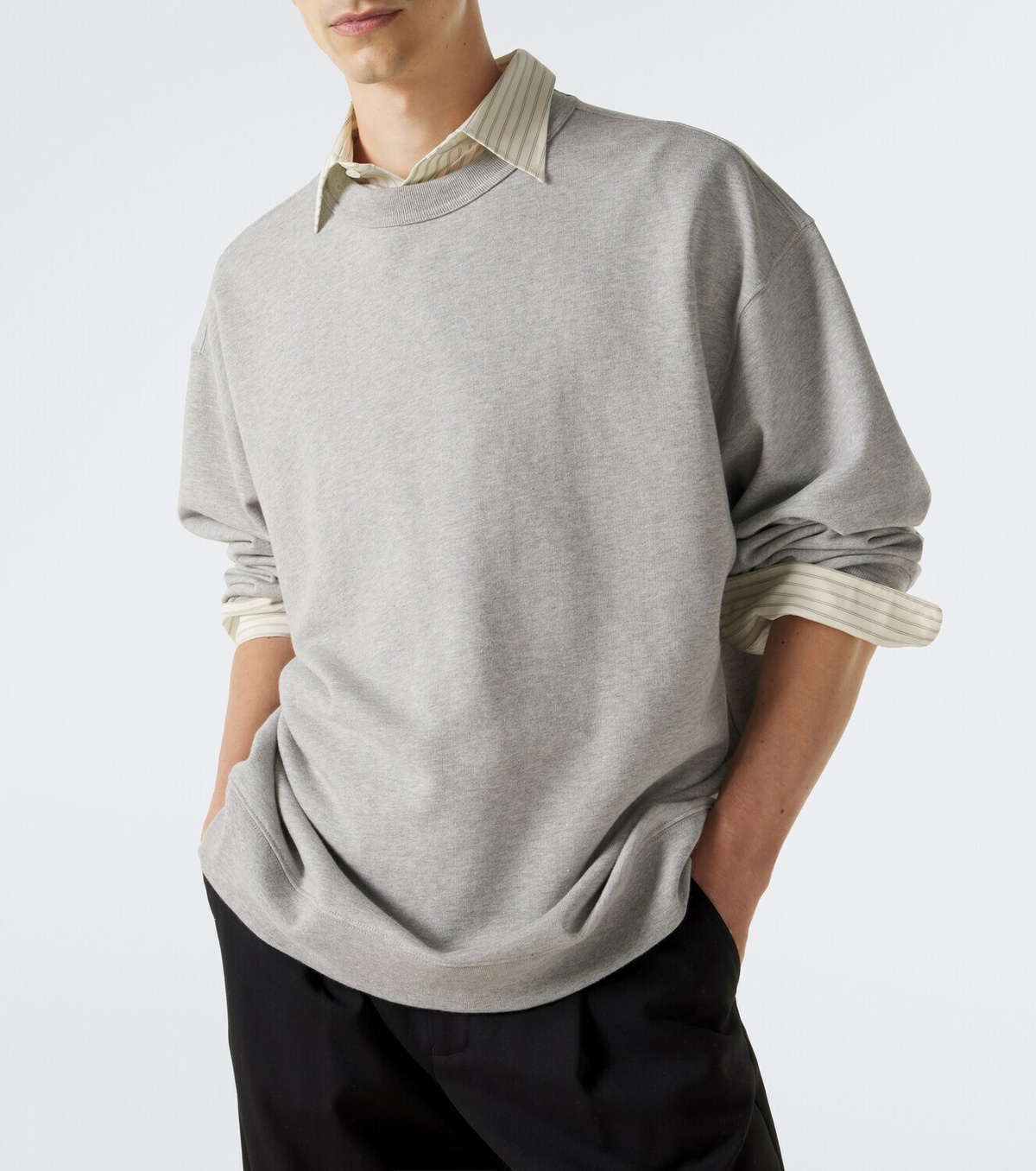 Dries Van Noten Cotton jersey sweatshirt