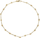 Laura Lombardi Gold Treccia Necklace