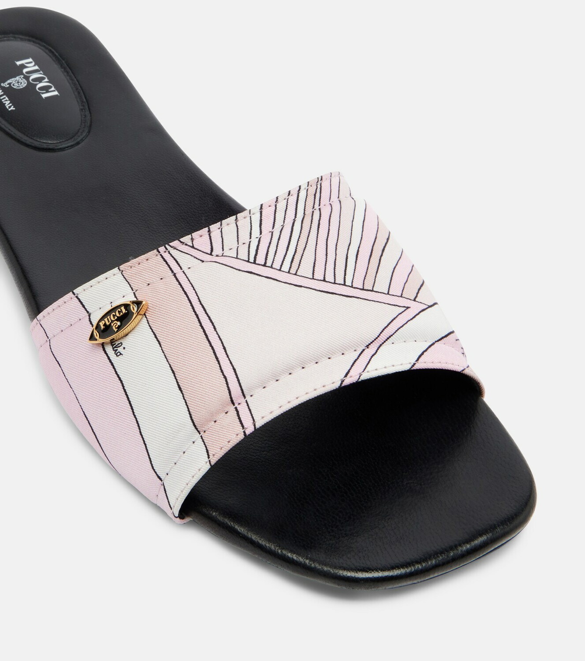 Pucci Yummy Iride twill slides