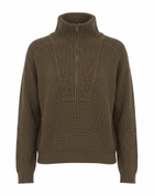 Peserico Womens Sweater Military in Green