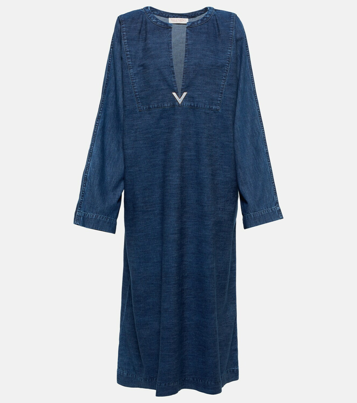 Valentino Denim midi dress Valentino