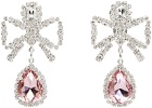 Pristine Silver Crystal Jolie Earrings