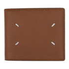 Maison Margiela Tan Grained Bifold Wallet