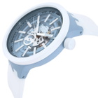 Swatch Big Bold Whice Quartz Blue Dial Unisex Watch SB03N103
