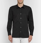 Burberry - Slim-Fit Stretch-Cotton Poplin Shirt - Men - Black