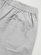 Studio Nicholson - Kite Wide-Leg Cotton-Poplin Shorts - Gray