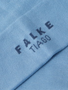 Falke - Tiago Fil d'Ecosse Cotton-Blend Socks - Blue