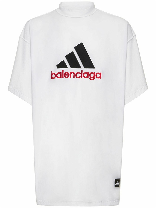Photo: BALENCIAGA - Adidas Oversize T-shirt
