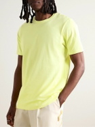 Gabriela Hearst - Bandeira Cotton-Jersey T-Shirt - Yellow