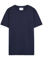 Raith Luxe Mercerised Cotton T-shirt Navy