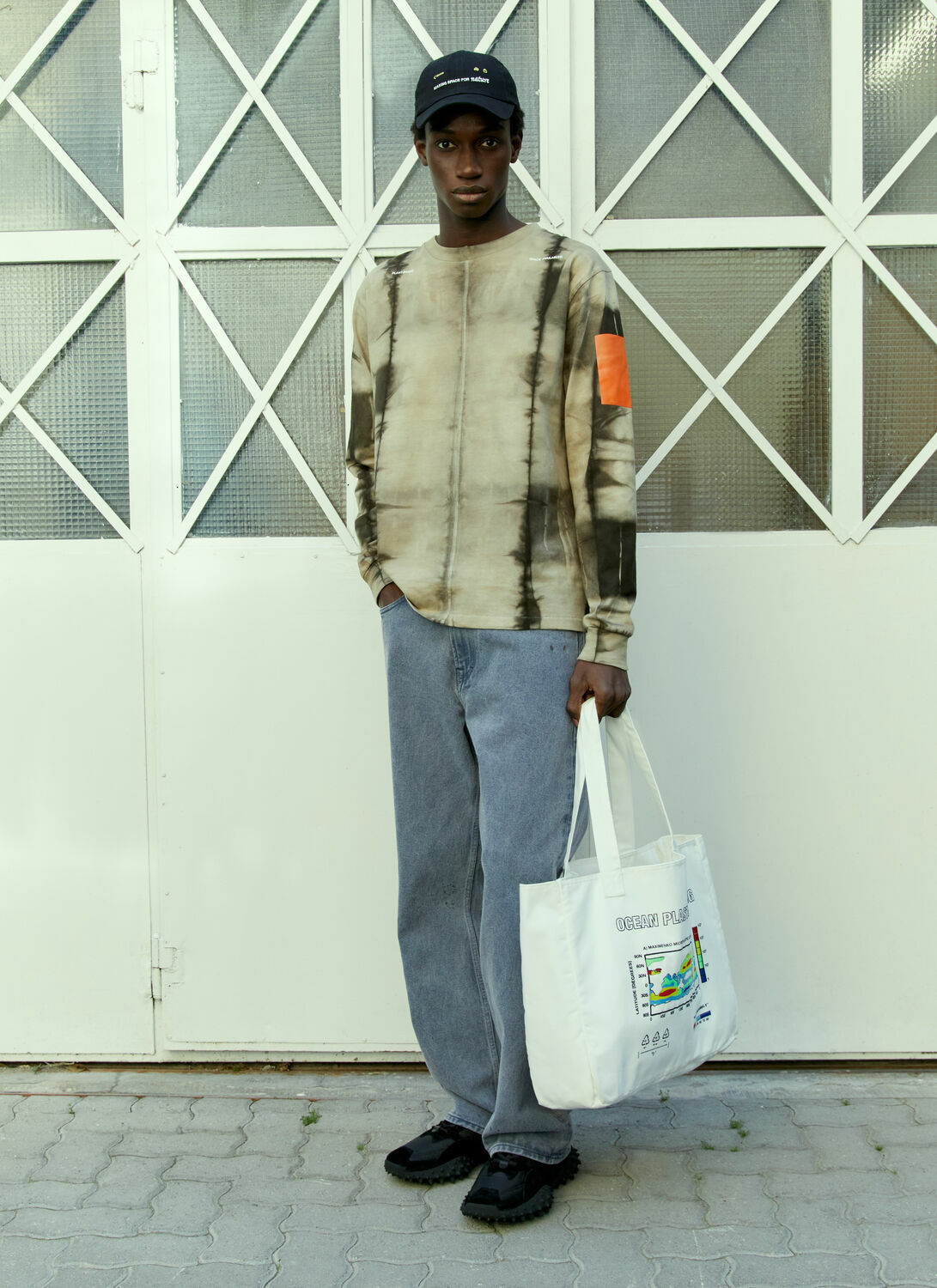 Space Available Ocean Mapping Tote Bag