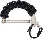 Bless Black Nº78 Leather Handle Keychain