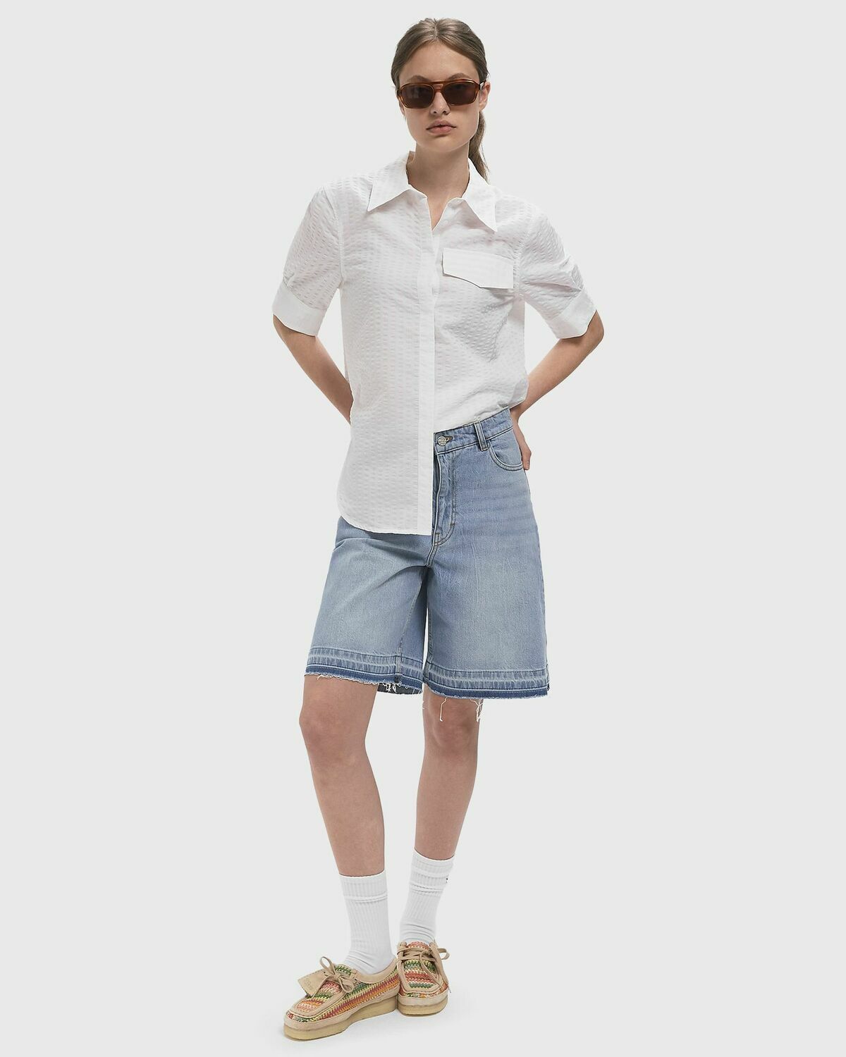 Baum und Pferdgarten NOLIE PANTS Blue Womens Casual Pant